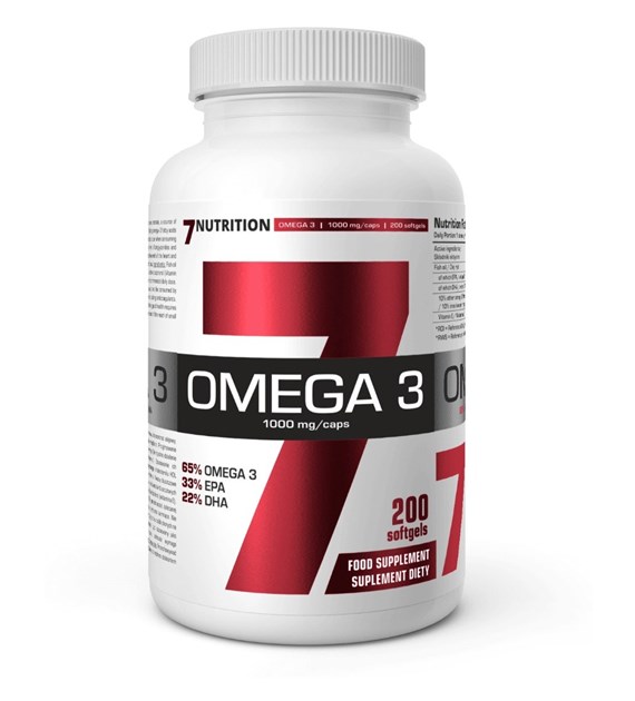 7Nutrition Omega-3 65% 1000mg 200 kapsułek miękkich