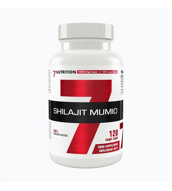 7Nutrition Shilajit Mumio 400 mg 120 vege kapsułek