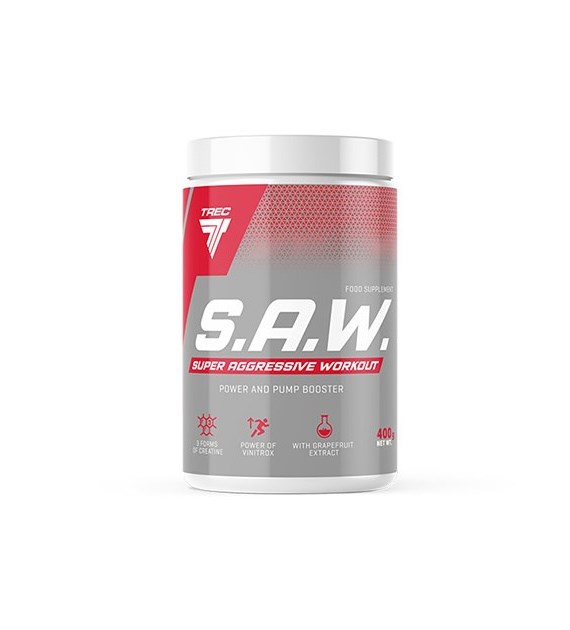 Trec S.A.W. w proszku 400g o smaku porzeczkowo - cytrynowym