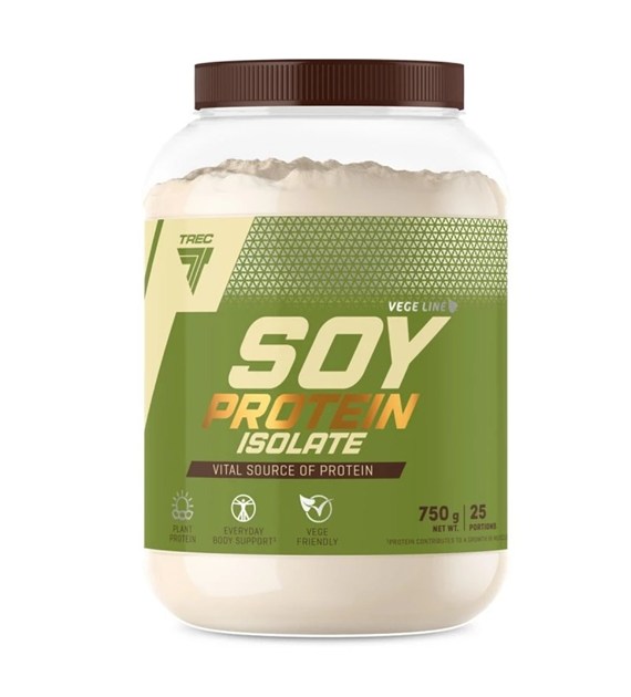 Trec Soy Protein Vege Białko Sojowe w proszku 750 g o smaku waniliowym