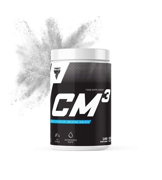 Trec CM3 Jabłczan kreatyny 500g o smaku pomarańczowym