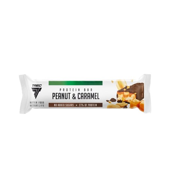 Trec Protein Bar Baton Proteinowy 46g o smaku karmelowo - orzechowym