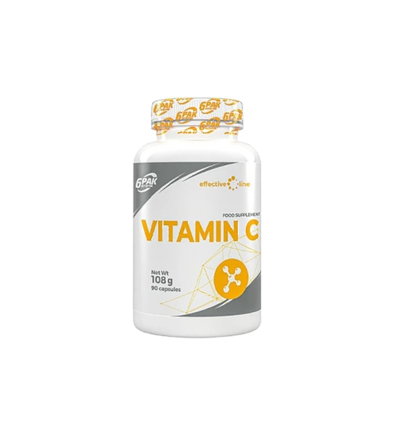 6PAK EL Vitamin C 90 kapsułek