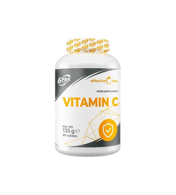 6PAK EL Vitamin C 90 kapsułek