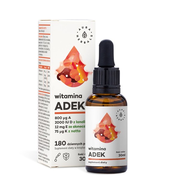 Aura Herbals ADEK 30 ml w kroplach