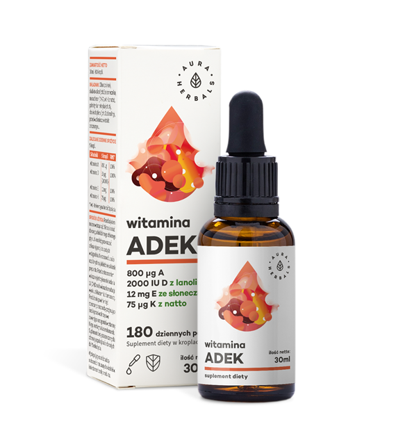 Aura Herbals ADEK 30 ml w kroplach