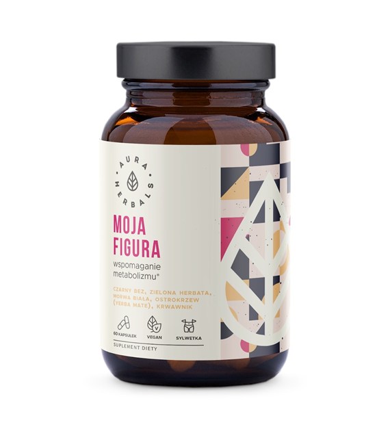 Aura Herbals Moja Figura 60 kapsułek wegańskich