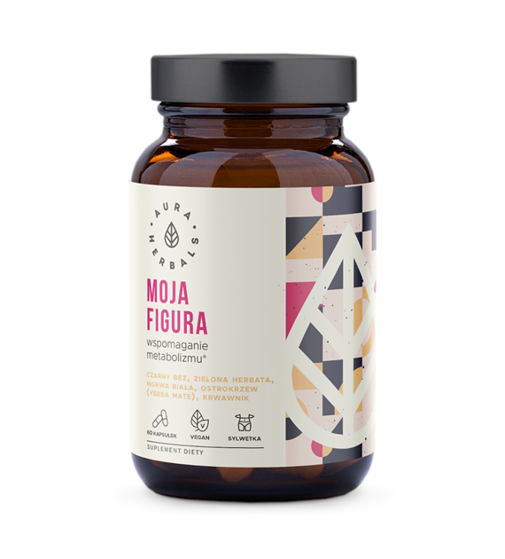 Aura Herbals Moja Figura 60 kapsułek wegańskich