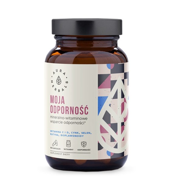 Aura Herbals Moja Odporność Minerały i Witaminy 60 kapsułek