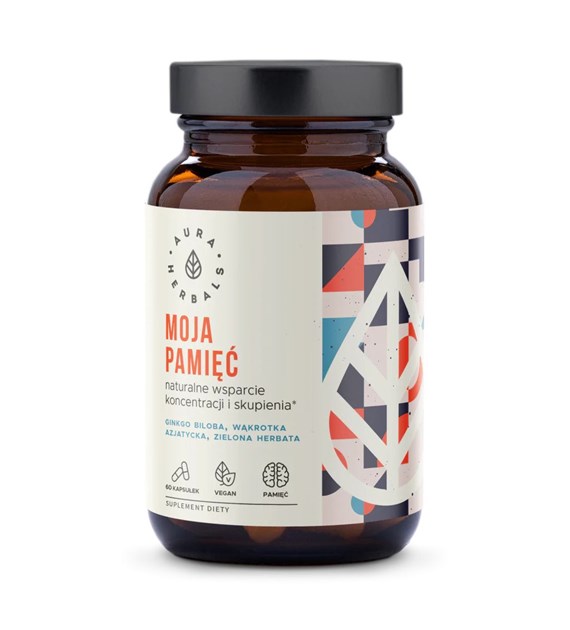 Aura Herbals Moja Pamięć, koncentracja i skupienie 60 kapsułek
