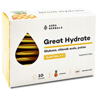 Aura Herbals Great Hydrate 10 saszetek o smaku ananasowym
