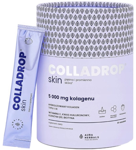 Aura Herbals Colladrop Skin kolagen 5000 mg saszetki 30 sztuk