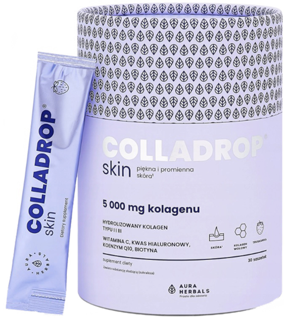 Aura Herbals Colladrop Skin kolagen 5000 mg saszetki 30 sztuk