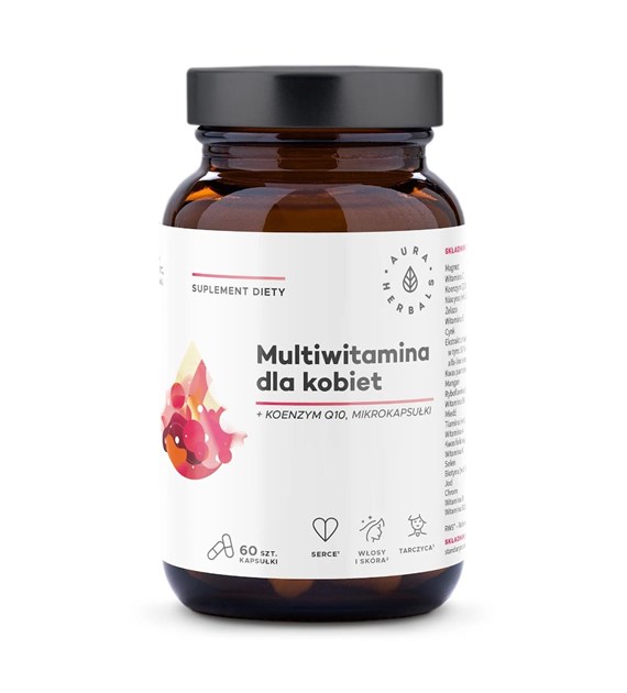 Aura Herbals Multiwitamina dla kobiet mikrokapsułki 60 kapsułek