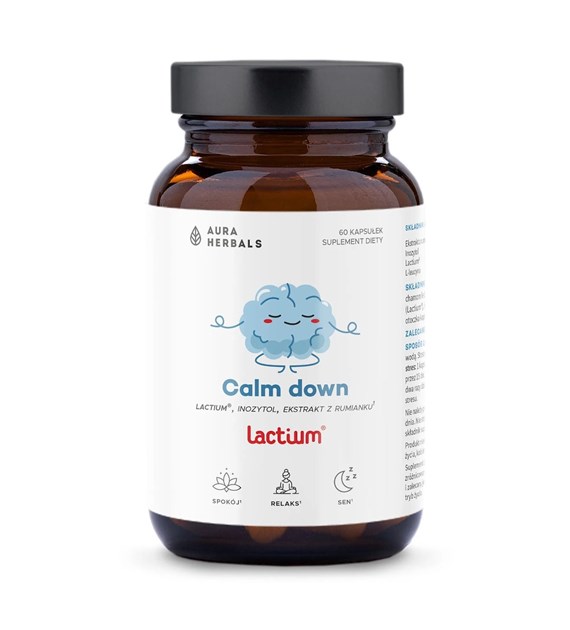 Aura Herbals Calm down Lactium® 60 kapsułek