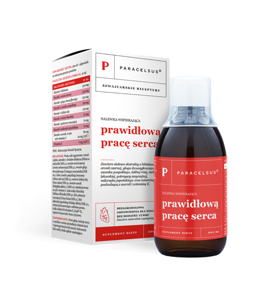 Aura Herbals Nalewka Paracelsusa: Prawidłowa praca serca 200ml