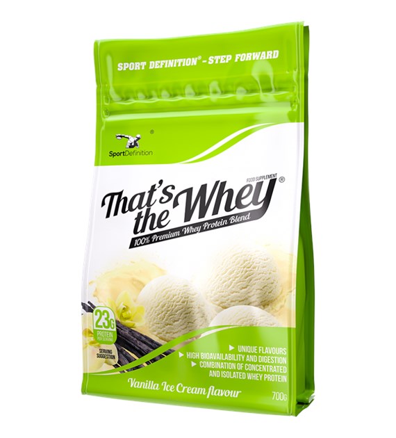 Sport Definition That's The Whey 700g o smaku lodów waniliowych