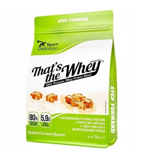 Sport Definition That's The Whey 700g o smaku słonego karmelu