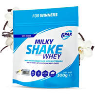 6PAK Milky Shake Whey 300g białko o smaku waniliowym