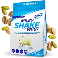 6PAK Milky Shake Whey 700g białko WPC o smaku lodów pistacjowych