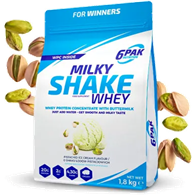 6PAK Milky Shake Whey 700g białko WPC o smaku lodów pistacjowych