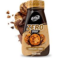 6PAK Syrop Zero 500 ml o smaku czekoladowo-ciasteczkowym