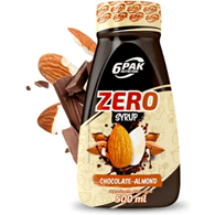 6PAK Syrop Zero 500 ml czekoladowo-migdałowy