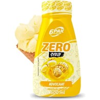 6PAK Syrop Zero 500 ml o smaku advocat