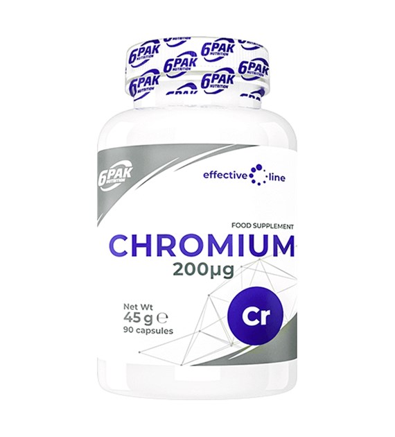 6PAK EL Chromium 90 kapsułek