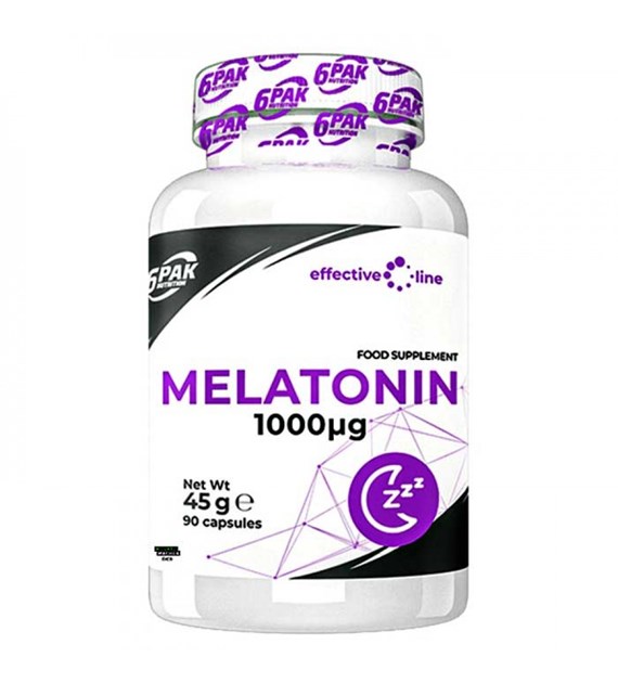 6PAK EL Melatonin 90 kapsułek