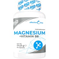 6PAK EL Magnesium + B6 90 kapsułek