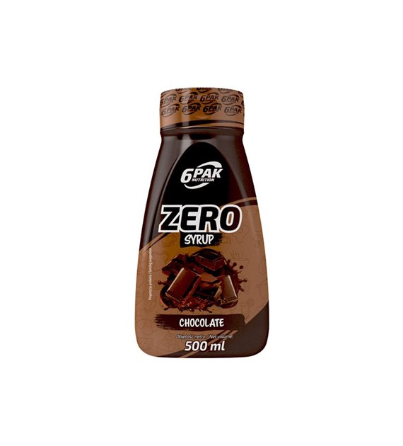 6PAK Syrop Zero 500ml o smaku czekoladowym