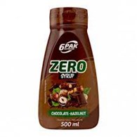 6PAK Syrop Zero 500 ml o smaku czekoladowo-orzechowym