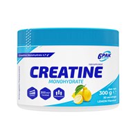 6PAK Creatine Monohydrate Kreatyna o smaku cytrynowym 300g