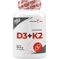 6PAK EL D3+K2 90 kapsułek
