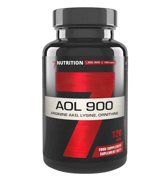 7Nutrition AOL 900 arginina AKG lizyna ornityna 120 tabletek