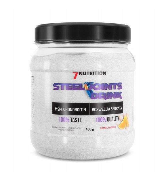 7Nutrition Steel Joints Drink 450 g o smaku pomarańczowym