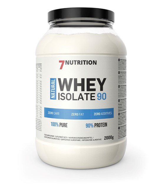 7Nutrition Natural WPI whey isolate 90 2000g smak naturalny