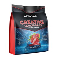 ActivLab Creatine Monohydrate 300 g o smaku malina-truskawka