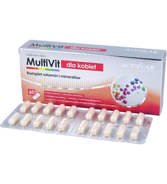 ActivLab Multivit dla Kobiet 60 kapsułek