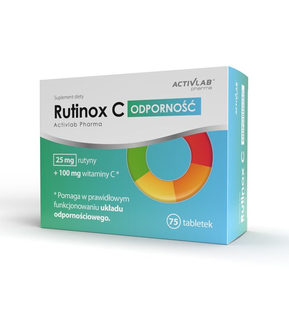 Activlab Rutinox C witamina C rutyna 75 tabletek