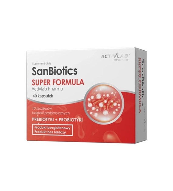 ActivLab SanBiotics Super Formula 40 kapsułek