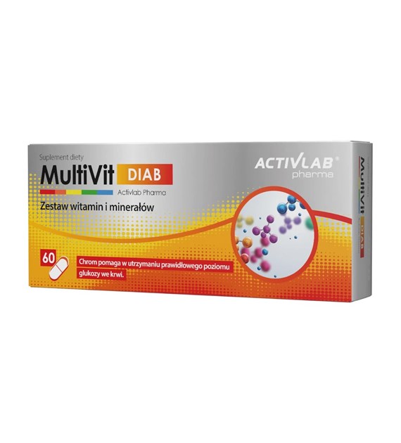 Activlab MultiVit Diab 60 kapsułek