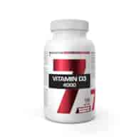 7Nutrition Vitamin D3 4000 120 kapsułek żelowych