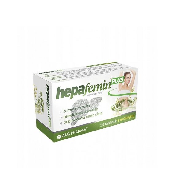 Alg Pharma Hepafemin PLUS 40 tabletek