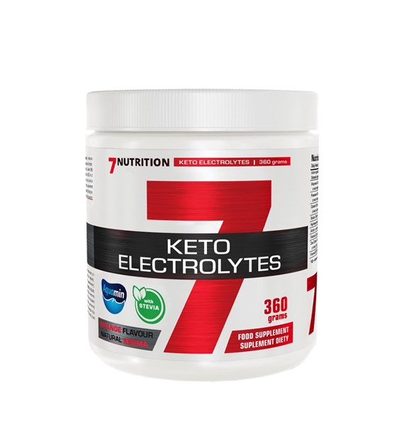 7Nutrition Keto Electrolytes 360g o smaku pomarańczowym