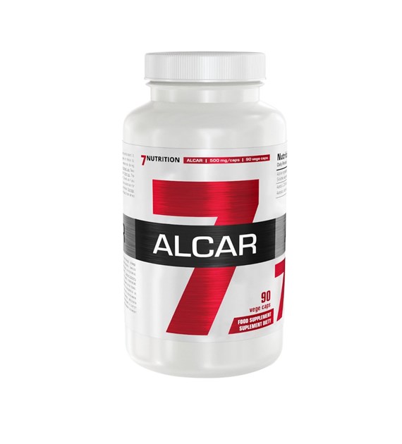 7Nutrition ALCAR Acetylo L-Karnityna 500mg 90 vege kapsułek