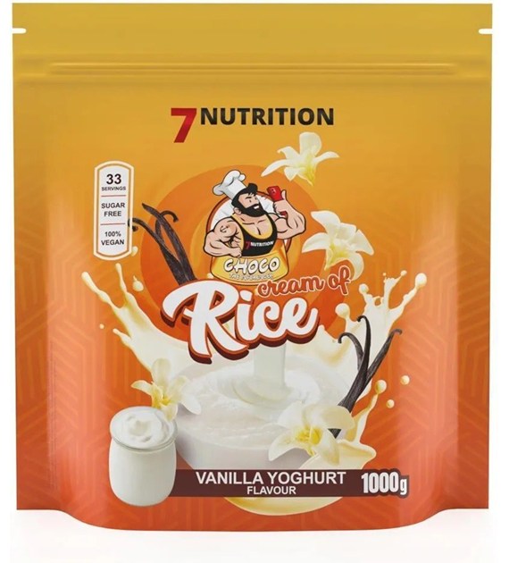 7Nutrition Cream of Rice 1 kg vanilla yoghurt