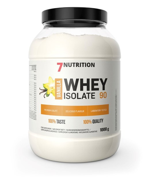 7Nutrition Whey Isolate 90 1 kg o smaku waniliowym