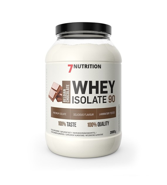 7Nutrition Whey Isolate 90 2 kg o smaku czekoladowym